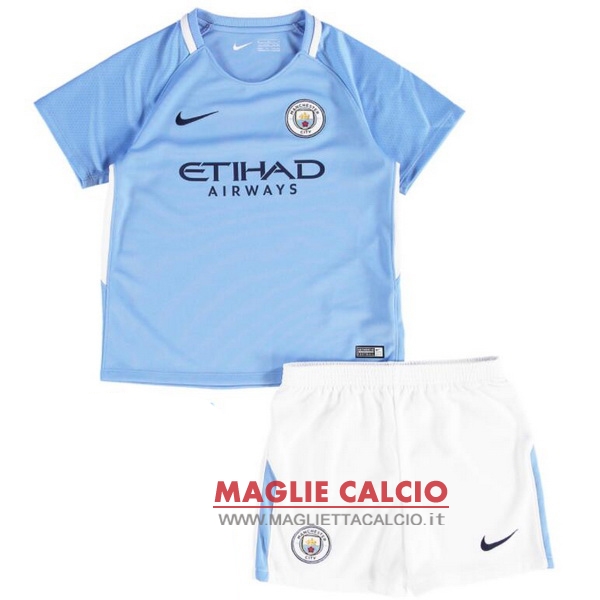 nuova prima magliette manchester city bambino 2017-2018